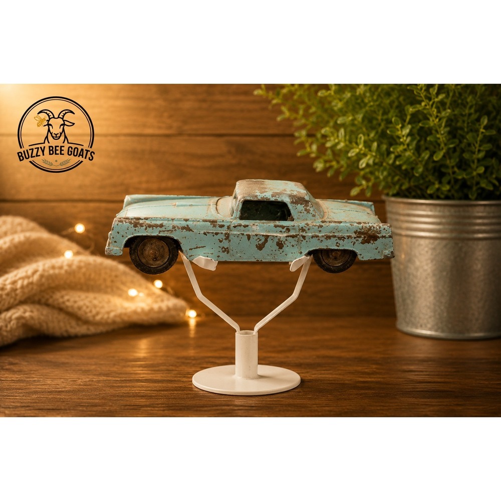 VINTAGE TOOTSIETOY 1955 FORD THUNDERBIRD DIE CAST METAL CAR BLUE USA